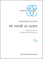 Couverture : Du sacré au saint