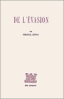 Couverture : De l’évasion