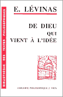 Couverture : De Dieu qui vient à l’idée
