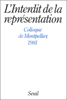 Couverture : Interdit de la représentation et “Droits de l’homme”