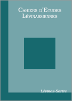 Couverture : L’ambivalence de la fraternité après Sartre et Lévinas