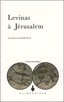 Couverture : Lévinas à Jérusalem