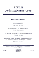 Couverture : De l’errance à la responsabilité