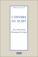 Couverture : L’envers du sujet. Lire autrement Emmanuel Levinas