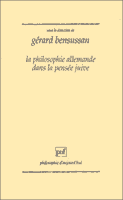 Couverture : La philosophie allemande dans la pensée juive