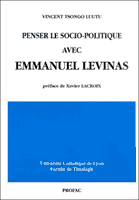 Couverture : Penser le socio-politique avec Emmanuel Lévinas