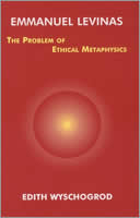Couverture : Emmanuel Levinas: The Problem of Ethical Metaphysics