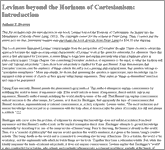 Couverture : Levinas beyond the Horizons of Cartesianism: Introduction
