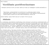 Couverture : Vankilasta panttivankeuteen