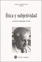 Couverture : Etica y subjetividad : lecturas de Emmanuel Lévinas