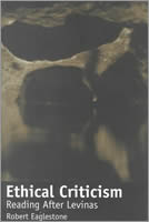 Couverture : Ethical Criticism: Reading After Levinas