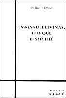 Couverture : E. Lévinas. Ethique et société