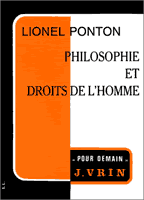 Couverture : Philosophie et droits de l’homme. De Kant à Lévinas