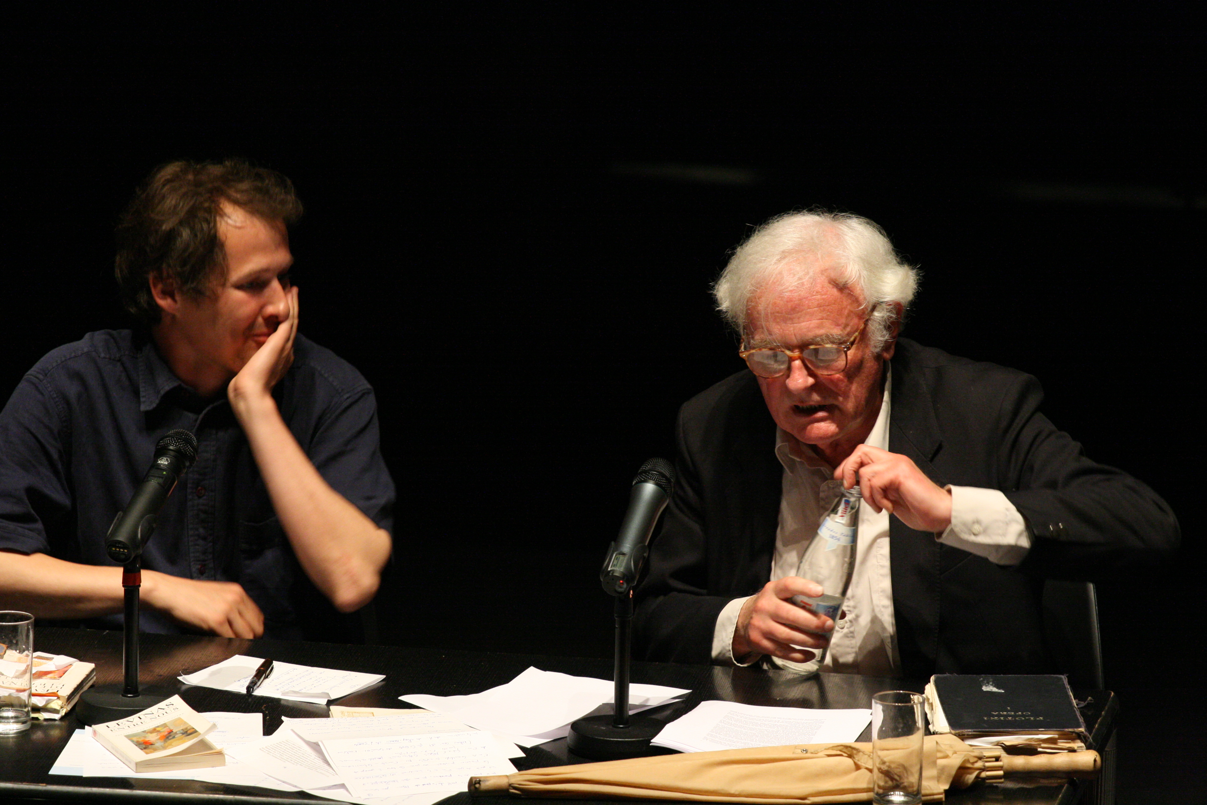 Gilles Hanus et Denis O'Brien, mai 2008