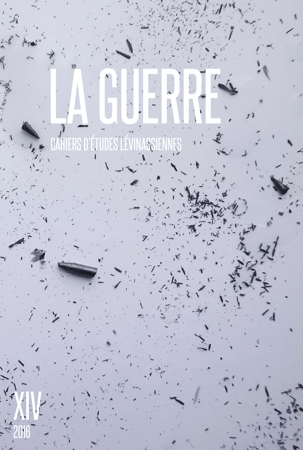 Couverture des Cahiers d'études lévinassiennes n°14, La guerre